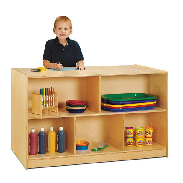 Double-Sided Island – Single + 20 Cubbie-Tray - without Trays