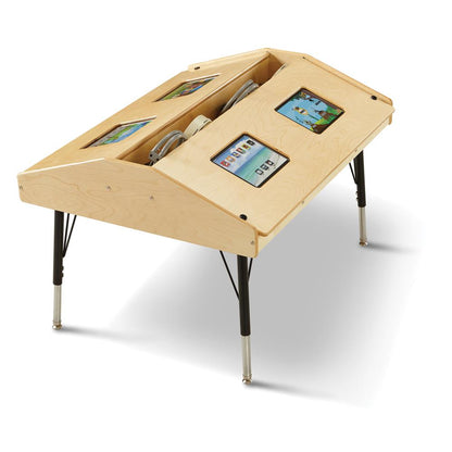 Jonti-Craft® Quad Tablet Table - Stationary