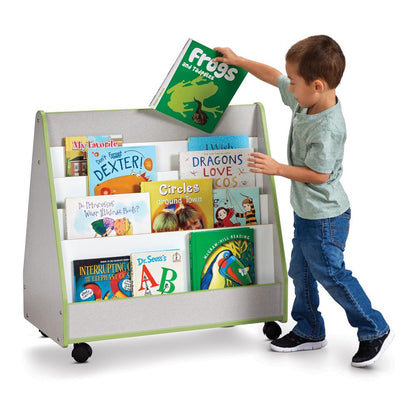 Double Sided Pick-a-Book Stand - Mobile, Key Lime