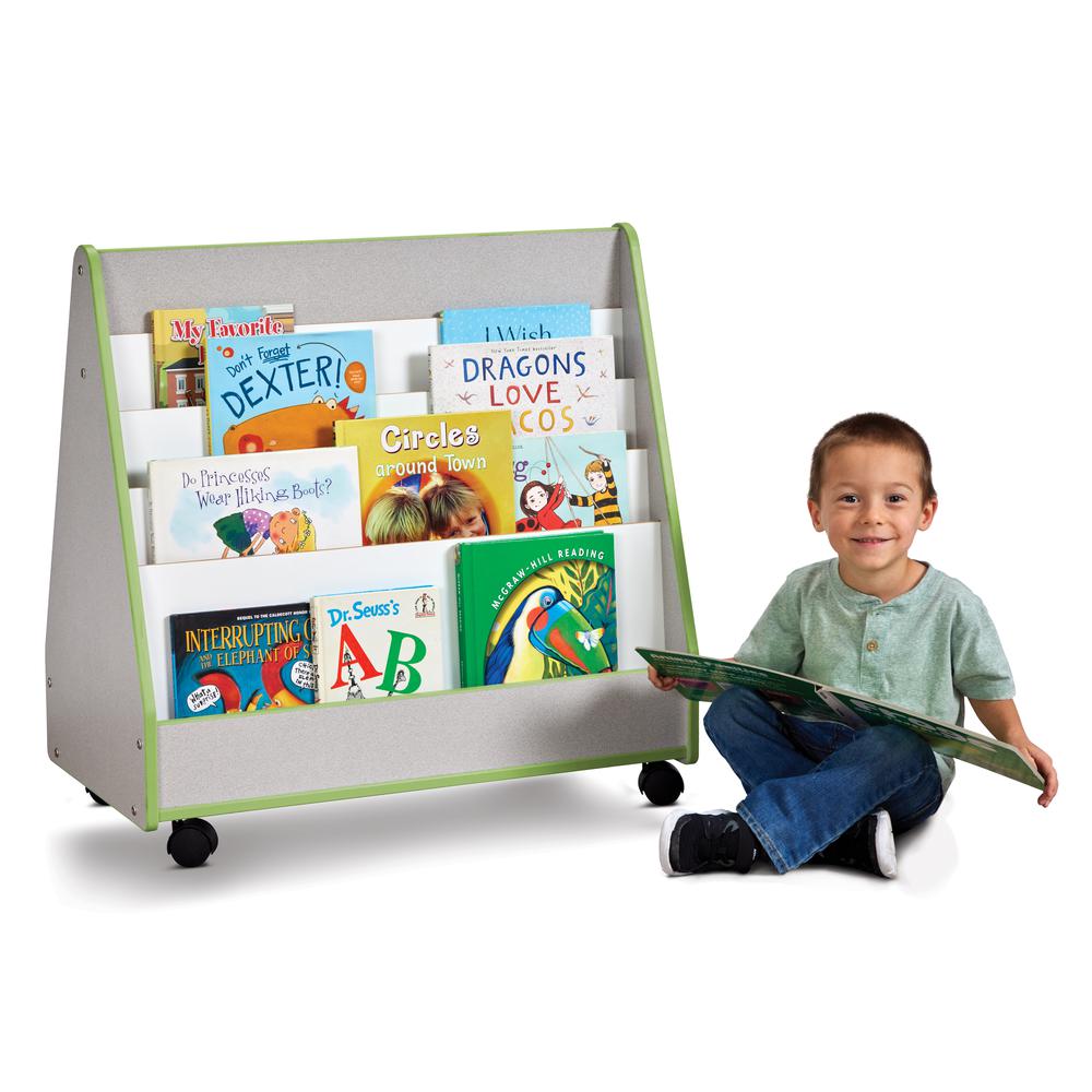Double Sided Pick-a-Book Stand - Mobile, Key Lime