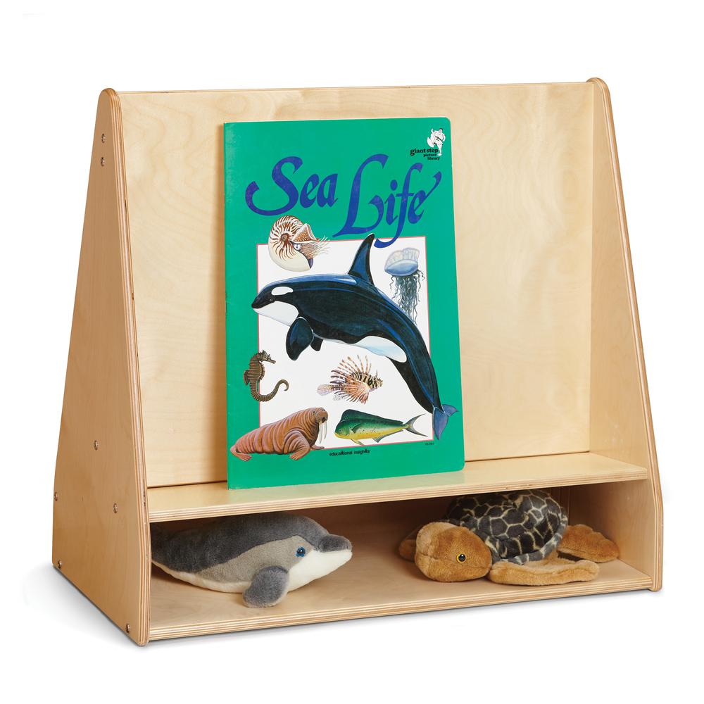 Pick-a-Book Stand, 30w x 16-1/2d x 27-1/2h, Birch