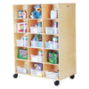 Big Twin Storage Cabinet, 48w x 29d x 29-1/2h, Birch