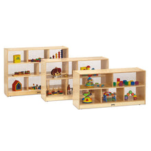 Toddler Single Mobile Storage Unit - Plexi Back