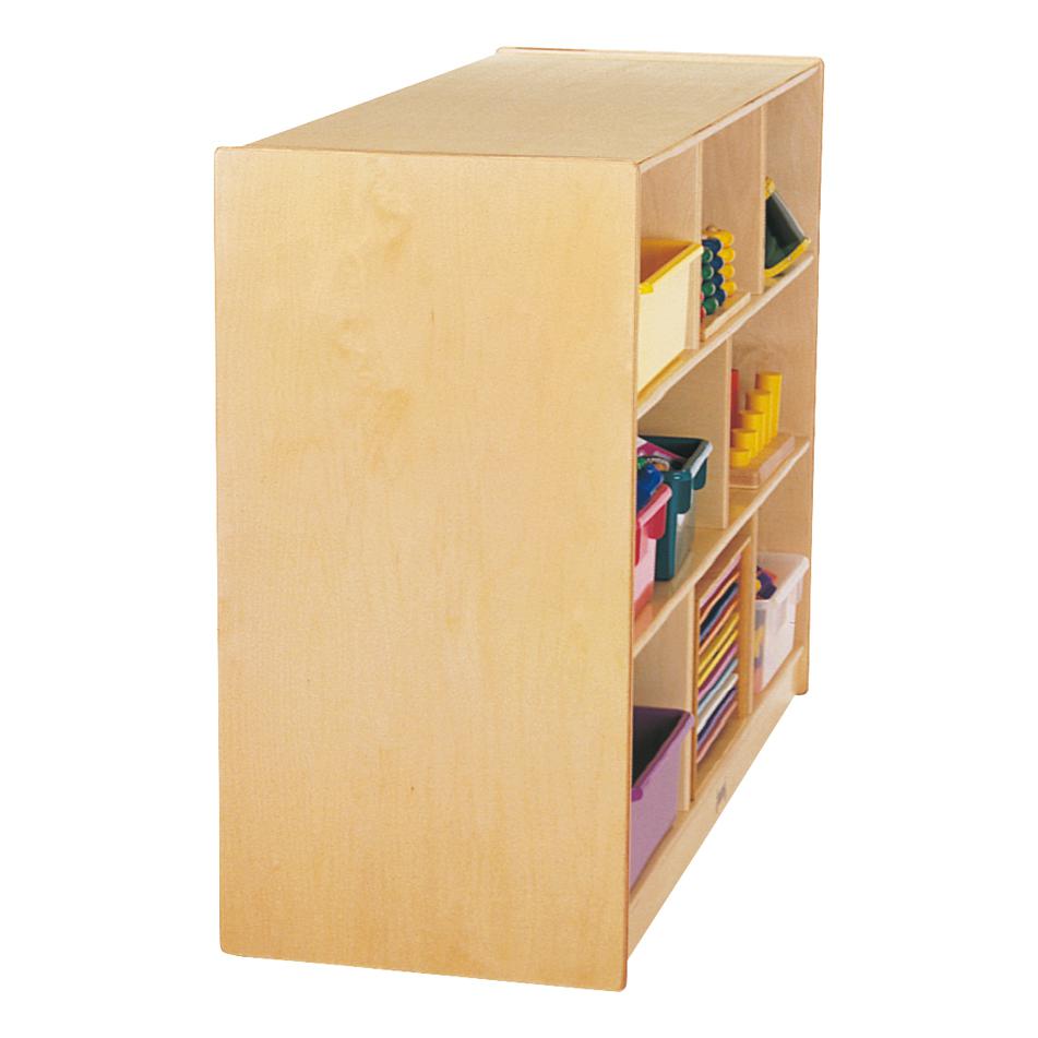 Low Single Mobile Storage Unit - 18" Deep