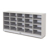 20 Tub Mobile Storage - without Tubs Grey