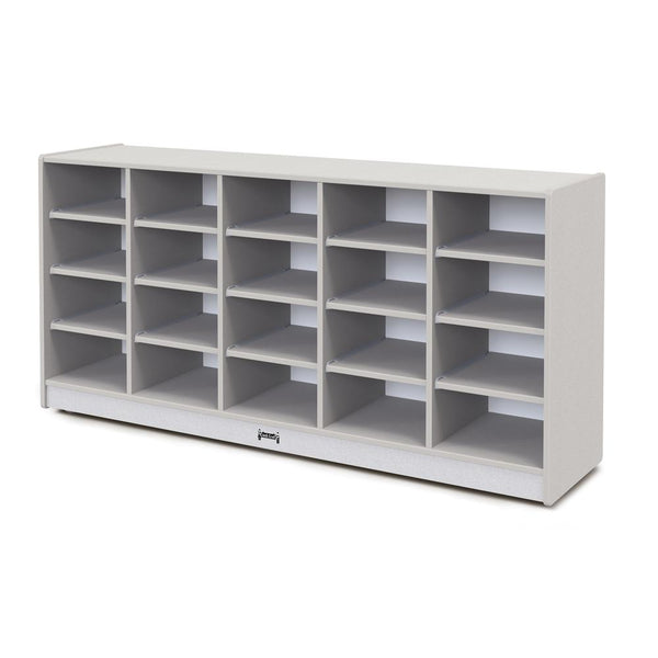20 Tub Mobile Storage - without Tubs Grey