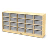 20 Tub Mobile Storage - with Clear Tubs