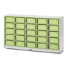 25 Tub Mobile Storage - without Tubs Key Lime