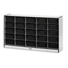 25 Tub Mobile Storage - with Colored Tubs