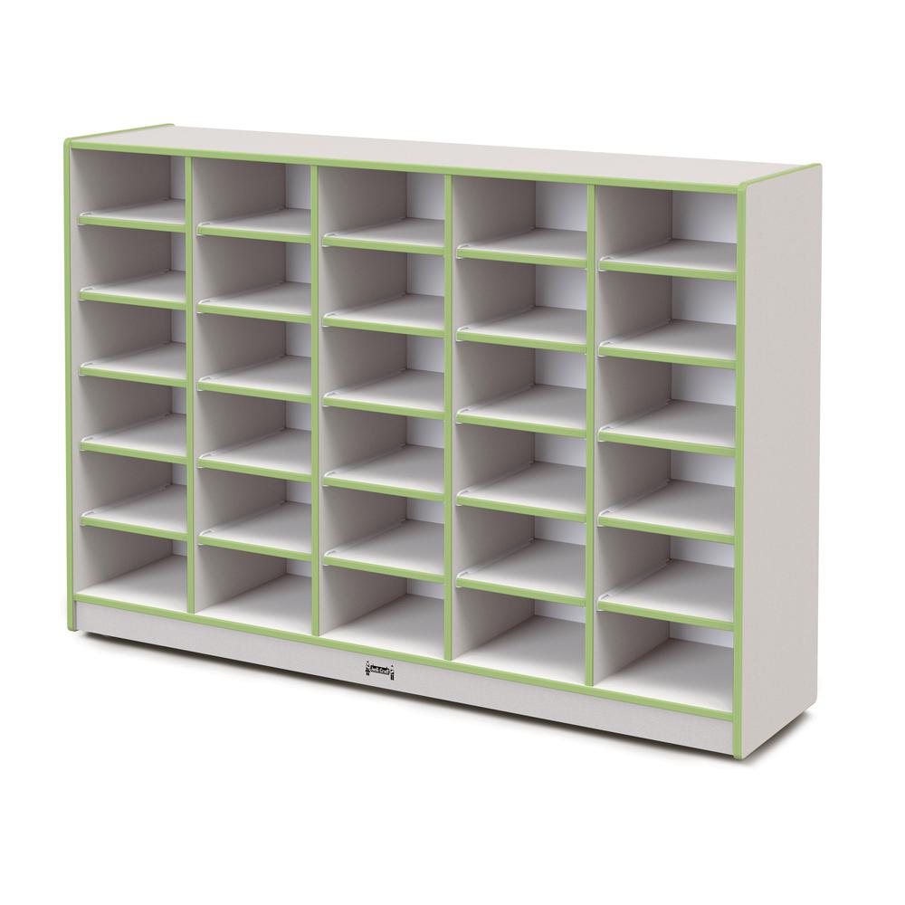 30 Tub Mobile Storage - without Tubs Key Lime