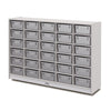 30 Tub Mobile Storage - without Tubs Gray