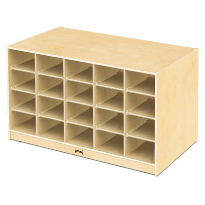 Double-Sided Island – Single + 20 Cubbie-Tray - without Trays