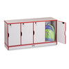 Stacking Lockable Lockers - Triple Stack - Teal