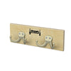 Wall Mount Coat Rail - 7 Hooks