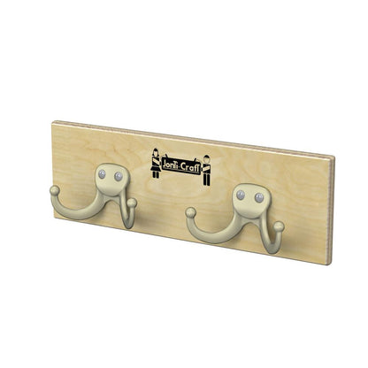 Wall Mount Coat Rail - 7 Hooks