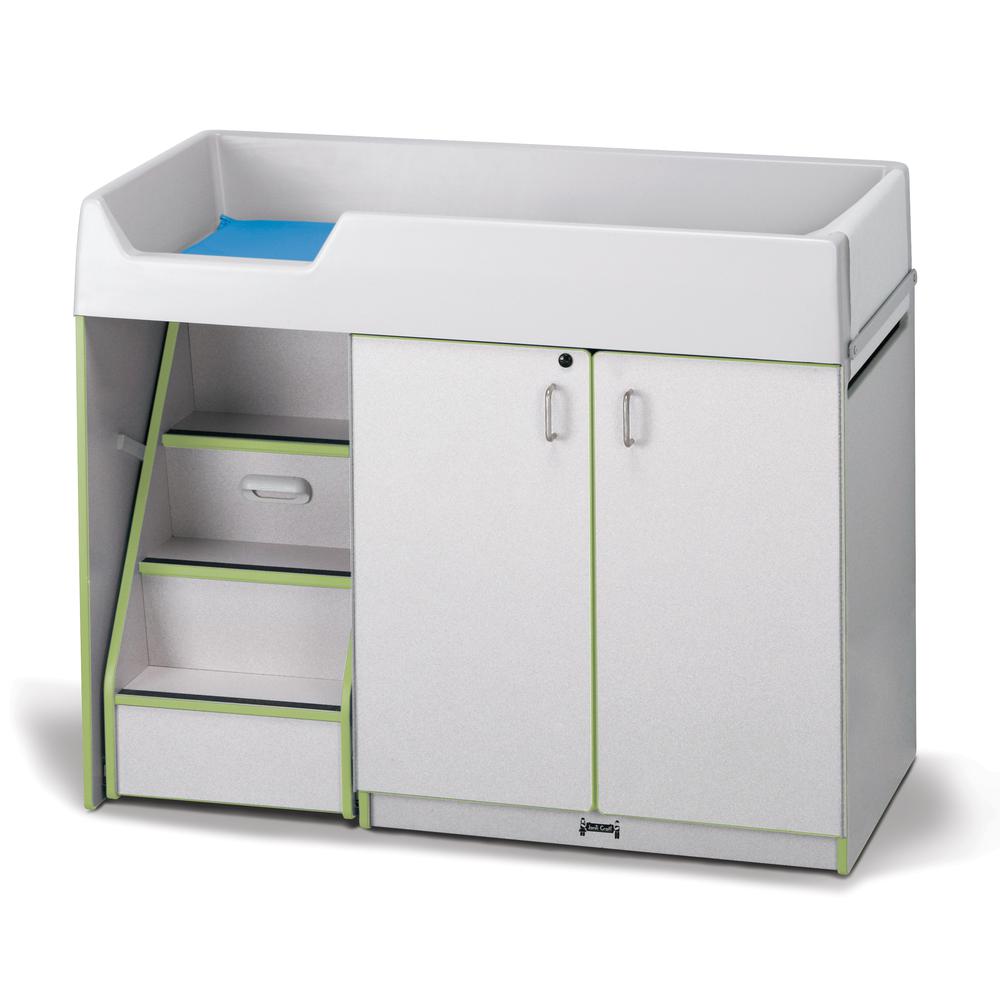 Diaper Changer with Stairs - Left