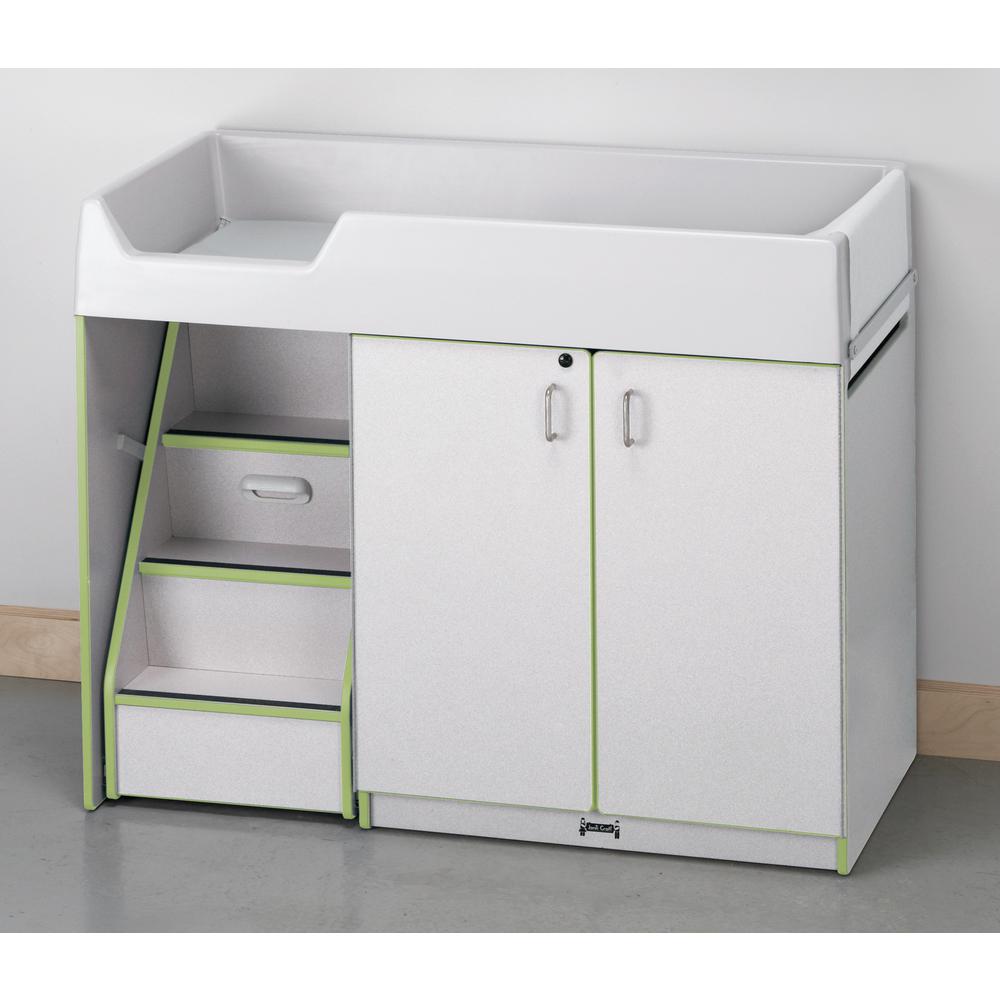 Diaper Changer with Stairs - Left
