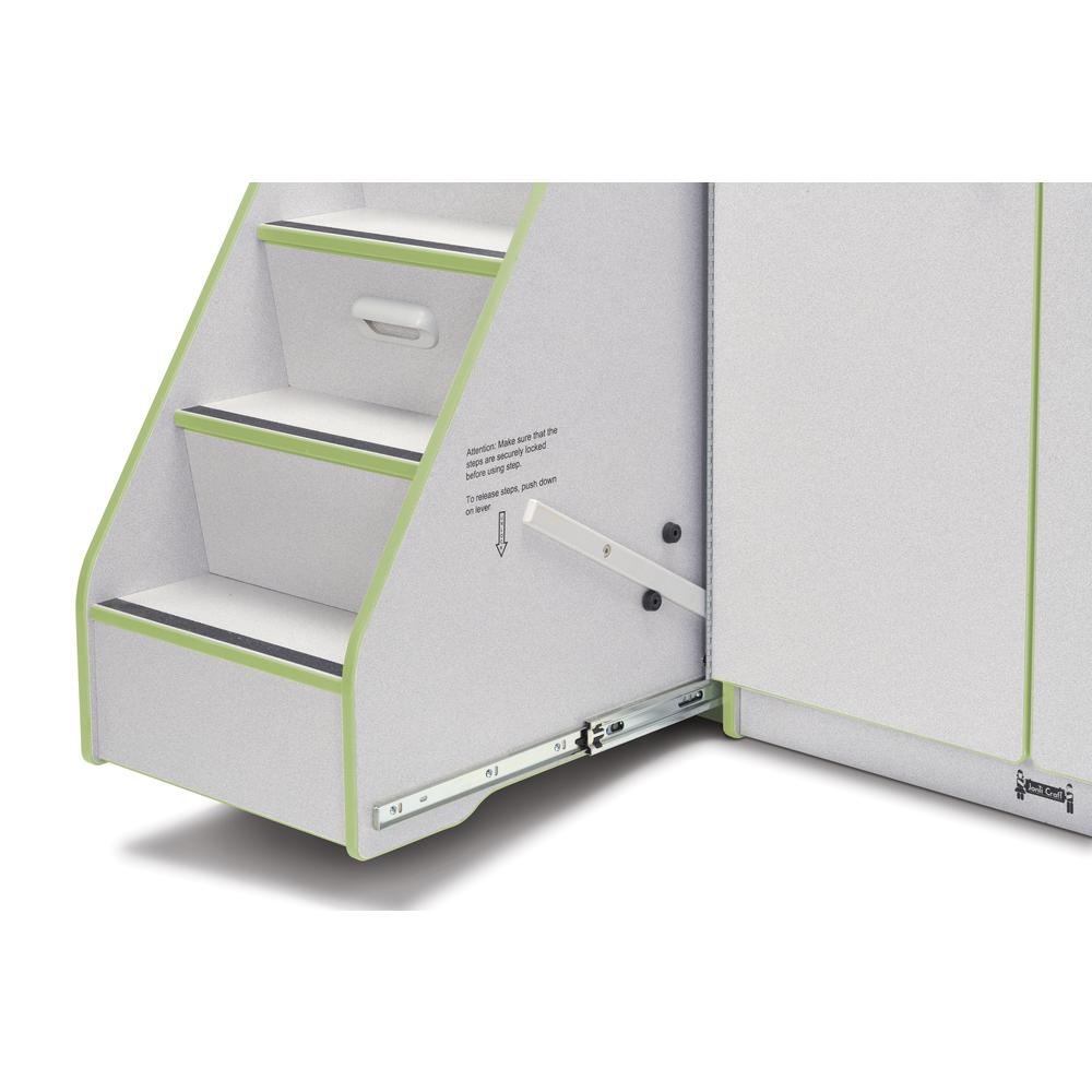 Diaper Changer with Stairs - Left