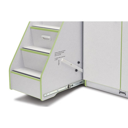 Diaper Changer with Stairs - Left