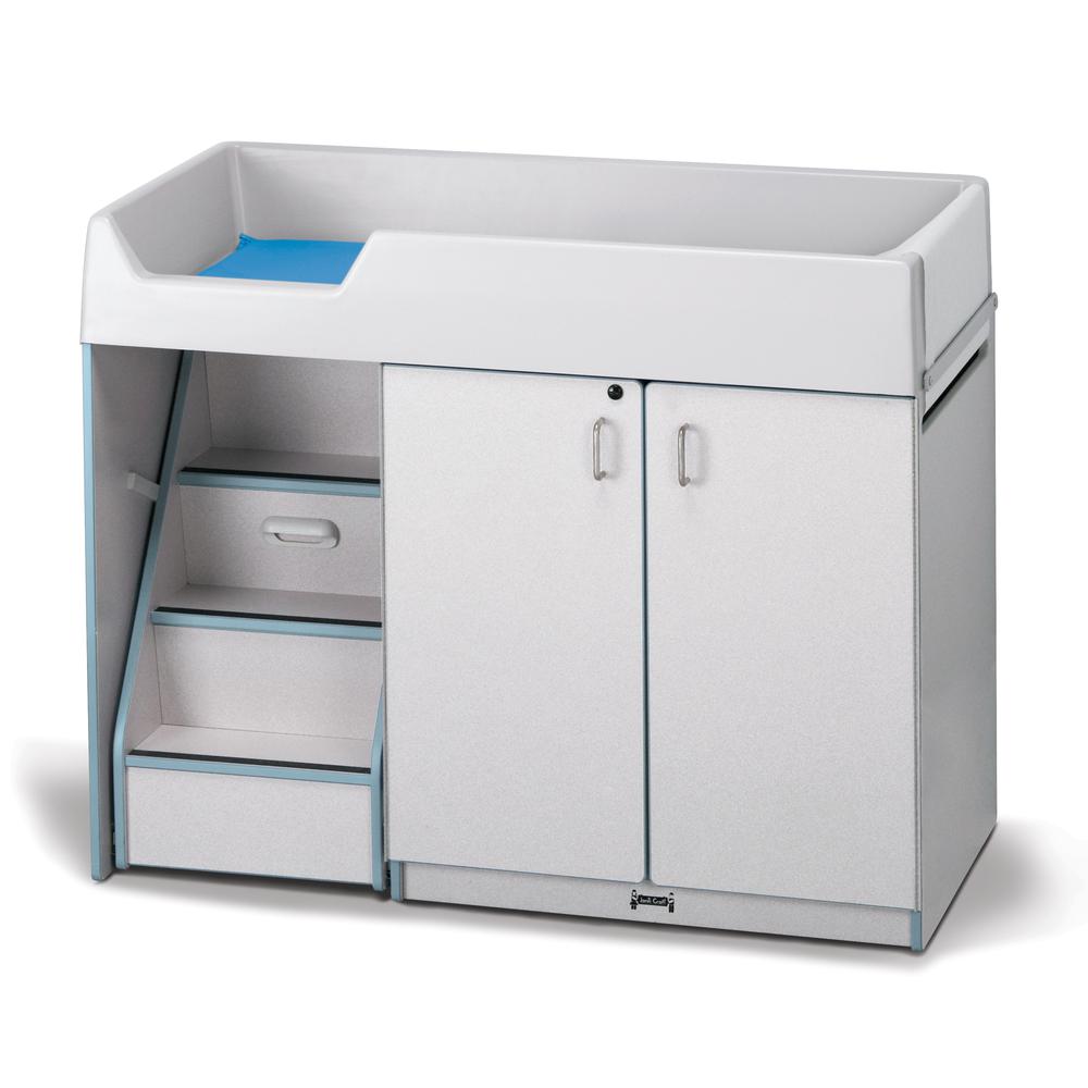 Diaper Changer with Stairs - Left