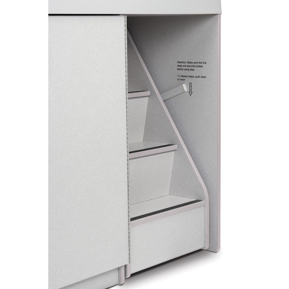 Diaper Changer with Stairs - Right