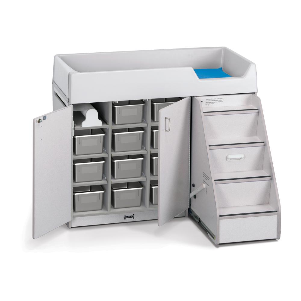 Diaper Changer with Stairs - Right