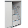Diaper Changer with Stairs - Right