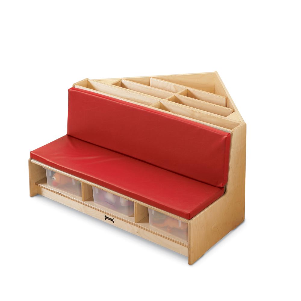 Corner Literacy Nook - Red