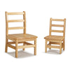 Instructor’s Ladderback Chair Pair - 12" Height