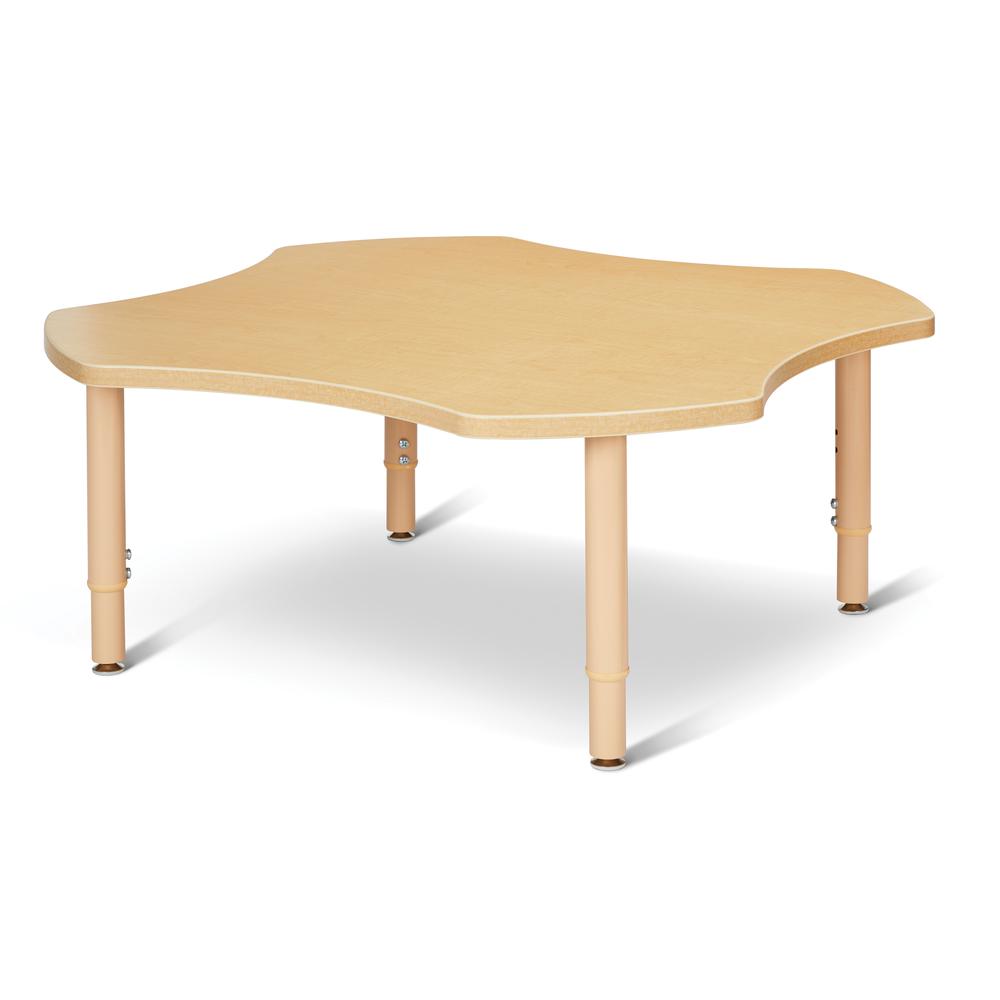 Jonti-Craft® Purpose+ Four Leaf Table