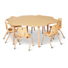 Jonti-Craft® Purpose+ Six leaf Table