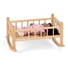 Traditional Doll Cradle, Brown Color