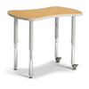 Collaborative Bowtie Table - 24" X 35" - Oak/Gray