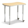 Collaborative Bowtie Table - 24" X 35" - Maple/Gray