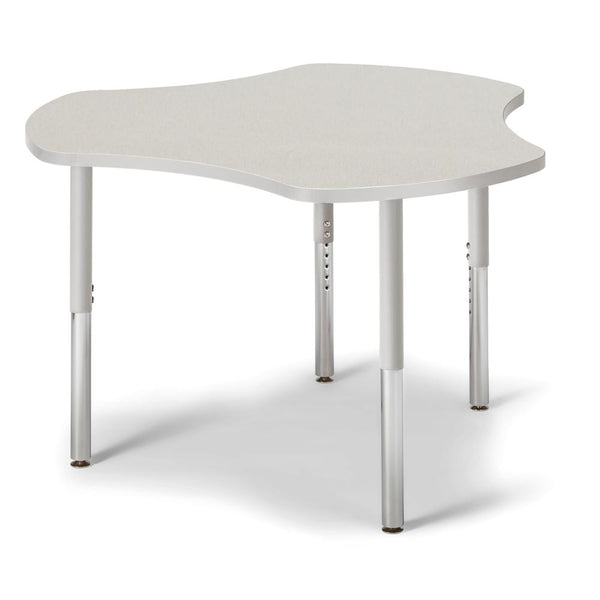 Collaborative Hub Table - 44" X 47" - Gray/Gray