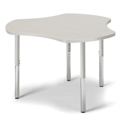 Collaborative Hub Table - 44" X 47" - Oak/Gray