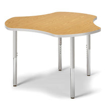 Collaborative Hub Table - 44" X 47" - Oak/Gray