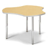 Collaborative Hub Table - 44" X 47" - Oak/Gray