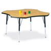 Four Leaf Activity Table - 48", Mobile - Gray/Purple/Gray
