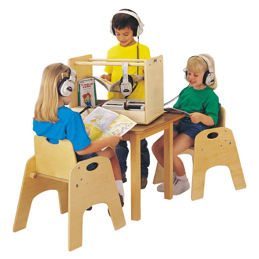 Audio Caddie, Wood, Brown Color