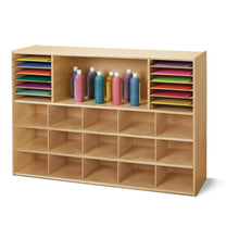 Sectional Cubbie-Tray Storage - without Bins