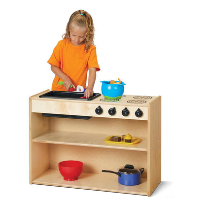 Toddler Kitchenette, Brown Color