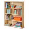 Standard Adjustable Shelf Bookcase, Brown Color