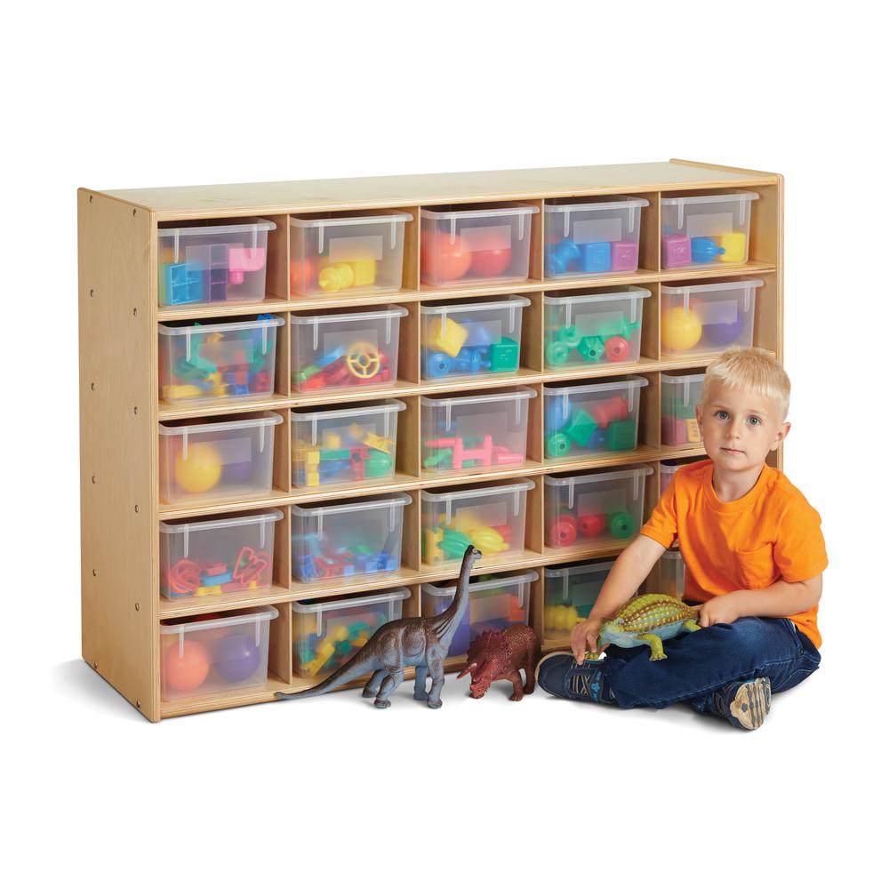25 Cubbie-Tray Storage - without Bins