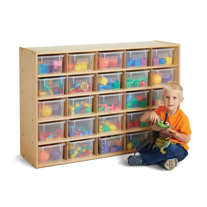 25 Cubbie-Tray Storage - without Bins