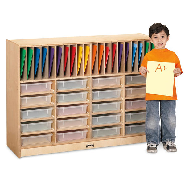 Homework Station - with Clear Paper-Trays