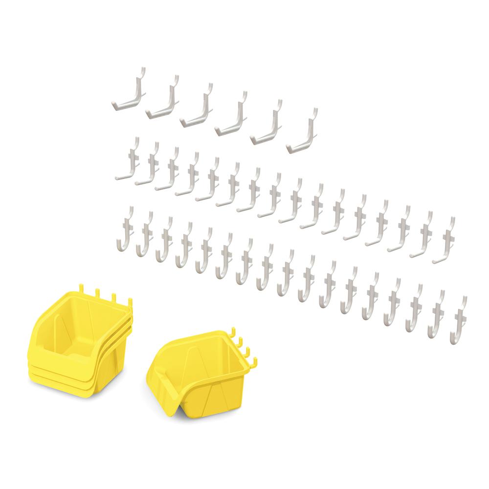 Jonti-Craft® Pegboard Hooks & Bins - 43 Piece Set