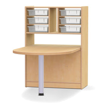 STEM Makerspace Table, Natural Wood Color