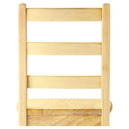 Instructor’s Ladderback Chair Pair - 12" Height