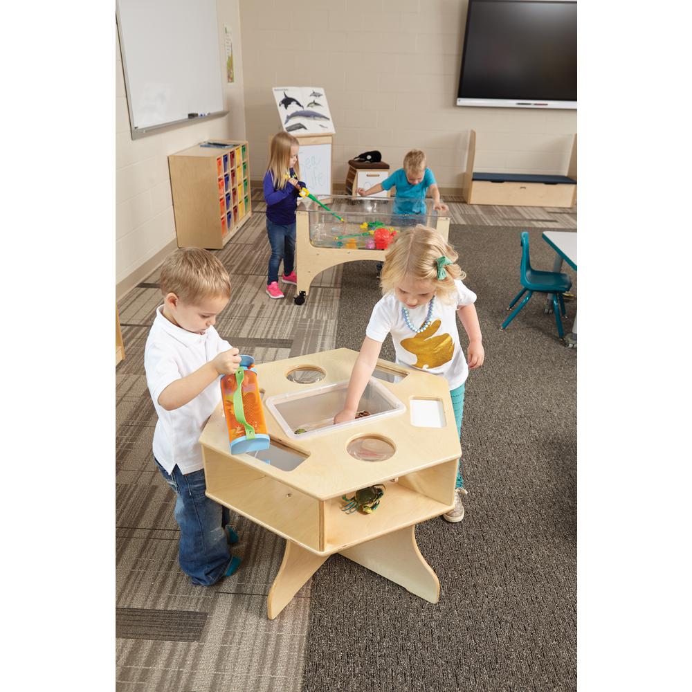 Science Activity Table, Brown Color